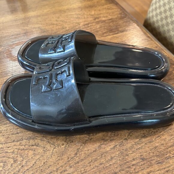 Tory Burch Bubble Jelly Slide Sandals Style  85010 Size 10B - Picture 3 of 4